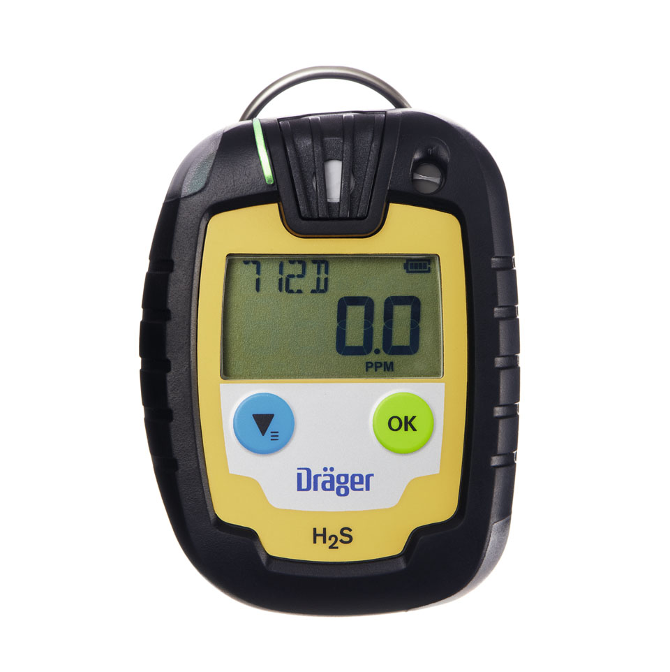 8326320 Dräger Pac&reg; 6000 De Dräger Pac&reg; 6000 is een enkelvoudig gasmeetinstrument voor de betrouwbare en nauwkeurige persoonlijke bewaking van CO, H2S, SO2 of O2, zelfs onder de zwaarste omstandigheden. Het robuuste ontwerp, de snelle reactietijden van de sensor en een krachtige batterij zorgen voor maximale veiligheid gedurende twee jaar, met vrijwel geen onderhoud.