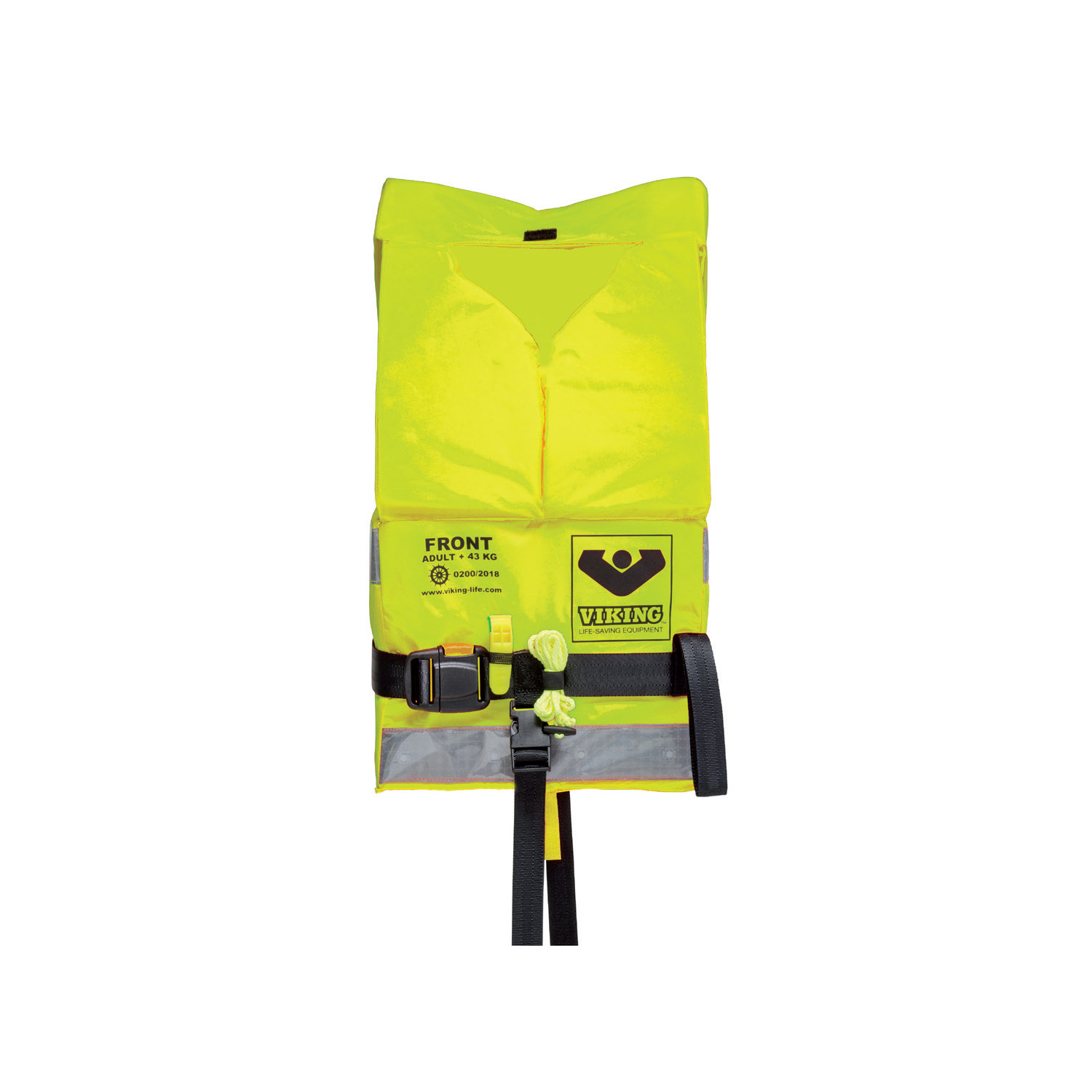 SG05014 Viking YouSafe™ Essence Reddingsvest Ontworpen om zo min mogelijk opslagruimte in beslag te nemen, terwijl de bemanning toch gemakkelijk kan herpakken. Met een compact ontwerp en bewezen prestaties in het water is de VIKING YouSafe™ Essence een geweldig basis reddingsvest voor commerciële vracht- en passagiersschepen.