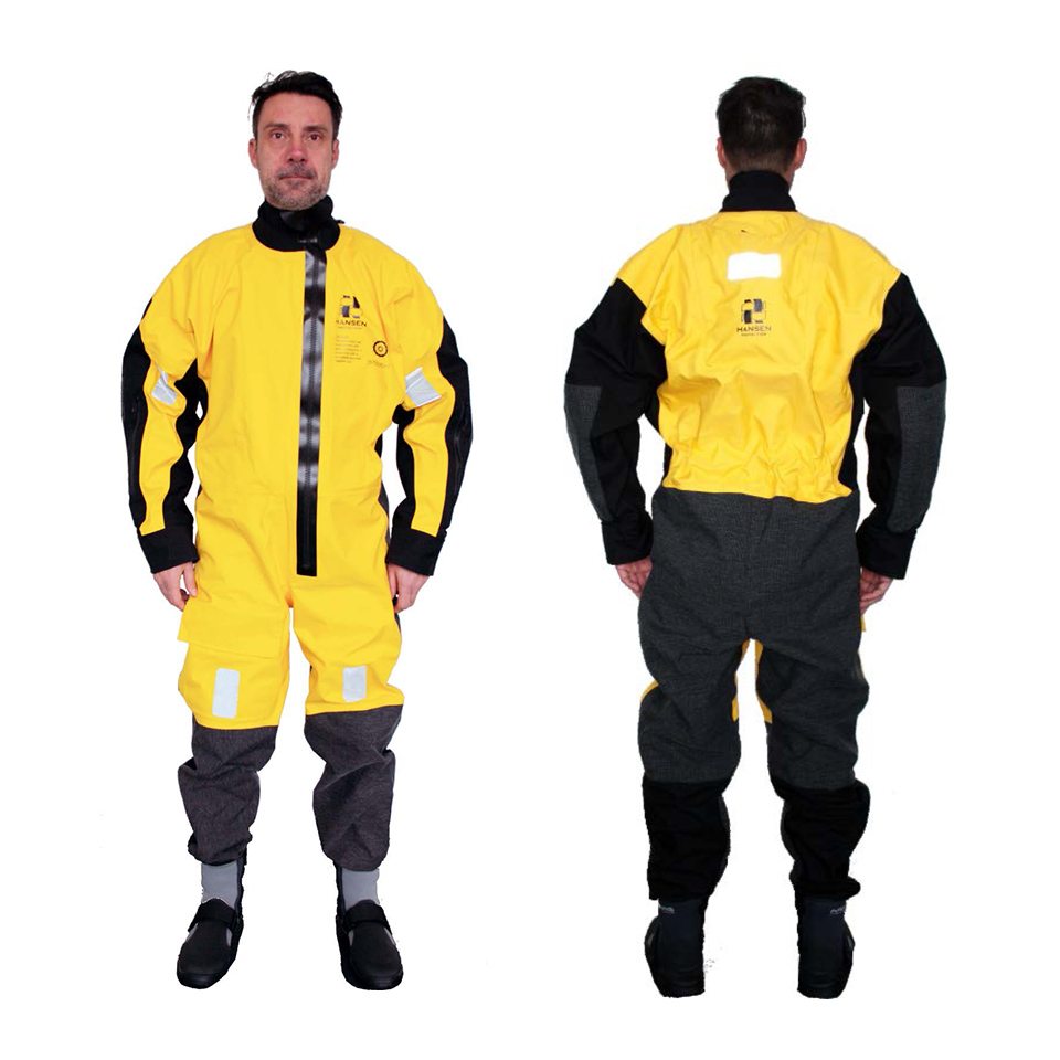 20115056 Hansen Sea Breeze CTV SOLAS SeaBreeze CTV - A constant wear 1 hour SOLAS suit for tough and demanding environments. Designed with focus on ergonomics, comfort and durable light weight fabrics, making it an ideal alternative for CTV wind farm transfer.